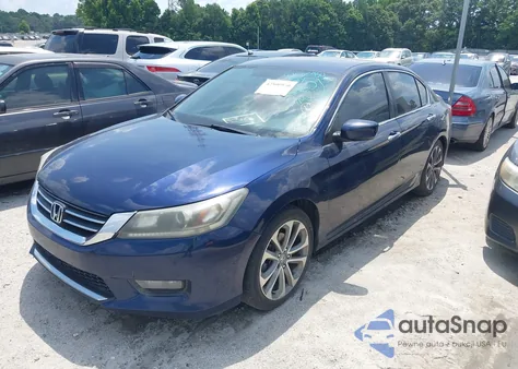 2015 Honda Accord Sport z USA, uszkodzony, nr VIN 1HGCR2F53FA222621